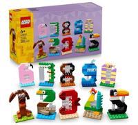 Lego Birthday Numbers Construction Game 281 Pieces Multicolor Kids