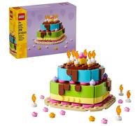 Lego Birthday Party Cake With Decorations Toy 40815 One Colour