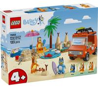 Lego Bluey 11202 Bluey's Beach & Family Car Trip for Children Ages 4+