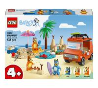 LEGO Bluey Beach & Family Car Construction Set 11202