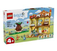 LEGO Bluey: Bluey's Family House Toy - Modular Playset with Multiple Rooms, a Garden, 4 Minifigures & Fun Accessories - Birthday Gift for 4+ Year Old Girls & Boys or TV Show Fans - 11203