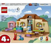 LEGO Bluey School with Rusty and Bluey - Educational Toy w/Kitchen, Cafe, 2 Minifgures & Play Food Accessories - Montessori Set - Birthday Gift for 4+ Year Old Girls & Boys - 11221
