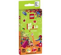 LEGO® Books: ReBuild Activity Cards: Animals (with over 30 activity cards and 25 LEGO elements)