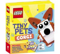 LEGO® Books. Tiny Pets: Corgi (with exclusive corgi mini-build, paper crafts, stickers and activity book)