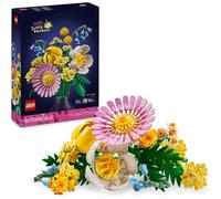LEGO Botanicals Petite Sunny Bouquet - Faux Flowers Building Set - incl. Artificial Bluebells, Daisies, Tulips & More - Nature Toy for 9+ Year Old Girls & Teens - Birthday Gift Idea - 10347