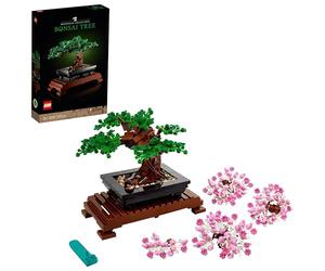 LEGO Botanicals Bonsai Tree 10281 | Set for Adults, Artificial Potted Plant with Faux Cherry Blossom Flowers, DIY Home Decor, Gift Idea, 878 Pieces