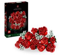 LEGO Botanicals Bouquet of Roses Artificial Flowers Set for Adults incl 1