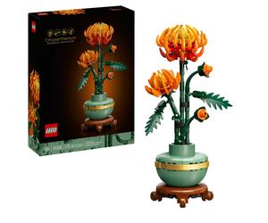 LEGO Botanicals Chrysanthemum Flower Decor Building Brick Set 10368