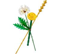 LEGO Botanicals Field Flowers, 77 Pieces, Ages 9+, Paper Bag Building Set 30701