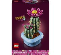 LEGO Botanicals Flowering Cactus 11509 | Toys for 9+ Year Old Girls, Artificial Potted Plants, 2 Cacti with Faux Flowers, DIY Bedroom Decor, Birthday Gift, 482 Pieces
