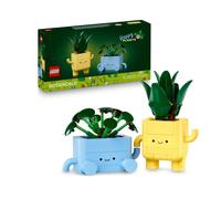 LEGO Botanicals Happy Plants Set (10349) - Crafts Kit for Kids | Ages 9+