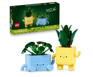 LEGO Botanicals Happy Plants Toy Crafts Kit for Kids incl. 2 Artificial Plan...
