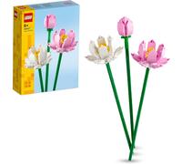 LEGO Botanicals Lotus Flowers - Faux Flower Bouquet Building Set