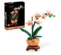 LEGO Botanicals Mini Orchid - Artificial Flowers Set for Adults - Indoor Plant w