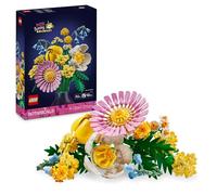 LEGO Botanicals Petite Sunny Bouquet - Faux Flowers Building Set - incl. Artificial Bluebells, Daisies, Tulips & More - Nature Toy for 9+ Year Old Girls & Teens - Birthday Gift Idea - 10347