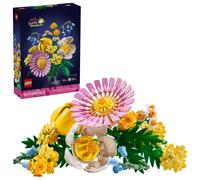 LEGO Botanicals Petite Sunny Bouquet Flower Set - Building Toy for Kids 9+ - DIY Floral Arrangement - Room Decor - Gift for Mother's Day - Faux Bluebe