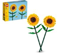 LEGO Botanicals Sunflowers - Yellow Faux Flowers Building Set - Desk Decoration
