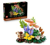 LEGO Botanicals Woodland Mushrooms - Artificial Plants Set for Adults - in Toadstool & Faux Flowers for Living Room or Bedroom Decor - DIY Gift Idea - 11505