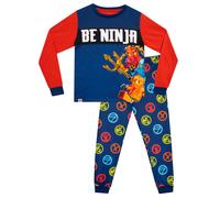 Lego Boy's Long Sleeve Ninjago Pyjamas in Blue | Size: 12-13 Years Lego Blue 12-13 Years