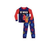 Lego Boy's Ninjago Long Sleeve Pyjamas in Blue | Size: 5-6 Years Lego Blue 5-6 Years
