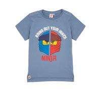 Lego Boy's Short Sleeved T-Shirt | Blue | Official Merch | Size: 3-4 Years Lego Blue 3-4 Years