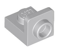 LEGO Bracket 1 x 1-1 x 1 Inverted 36840, Building Brick Component, Part 36840, Choose Your Colour (Light Bluish Gray, 50, Bricks)