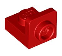 LEGO Bracket 1 x 1-1 x 1 Inverted 36840, Building Brick Component (Red, 10, Bricks)