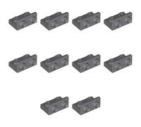 LEGO Bracket 1 x 2-1 x 2 Inverted, Part 99780 (Dark Bluish Gray, 10, Bricks)