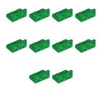 LEGO Bracket 1 x 2-1 x 2 Inverted, Part 99780 (Green, 10, Bricks)