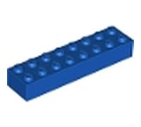 LEGO Brick 2 x 8 - Choose Your Colour (Part 3007) (Blue, 2, count)