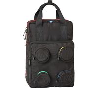Lego Brick 2x2 School Backpack Kids Everyday City Rucksack School Bag 15L Black
