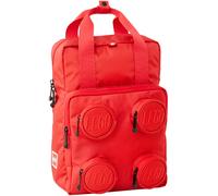 Lego Brick 2x2 School Backpack Kids Everyday Travel Rucksack School Bag 15L Red