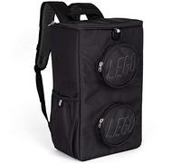 LEGO Brick Backpack Cooler, Insulated Soft Cooler Bag, Lightweight and Leakproof Travel Camping Cooler Backpack, 18 Liter, Black, One Size, Lego Brick Backpack Cooler