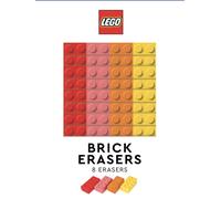 LEGO Brick Erasers (Multicolor)
