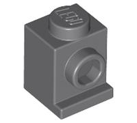 LEGO Brick, Modified 1 x 1 with Headlight, Part 4070, Part 4070, Choose Your Colour (Dark Bluish Gray, 10, count)