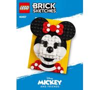 LEGO Minnie Mouse Brick Sketches 40457