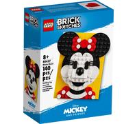 Lego Brick Sketches. Minnie Mouse 40457 Boxset Brand New in Box (Retired)