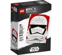 Lego Brick Sketches. Star Wars First Order Stormtrooper. 40391 BNIB (Retired)
