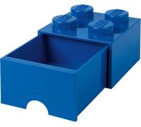 LEGO Brick with 4 Knobs 1 Drawer BLUE Storage Box for LEGO Toys Desk Drawer NEW