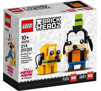 LEGO DISNEY BRICKHEADZ - GOOFY AND PLUTO - 40378 - BRAND NEW & FACTORY SEALED