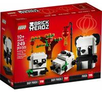 LEGO Holiday & Seasonal BRICKHEADZ 40466 CHINESE NEW YEAR PANDAS Festive Box Set