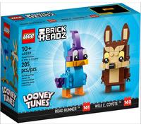 LEGO Brickheadz Looney Tunes Road Runner and Wile E. Coyote Set 40559