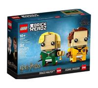 LEGO Brickheadz 40617 Draco Malfoy & Cedric Diggory - New and Sealed - Retired