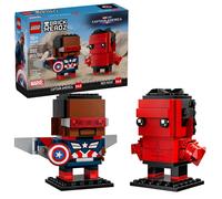 LEGO BrickHeadz 40668 Captain America & Red Hulk - Marvel - New & Sealed