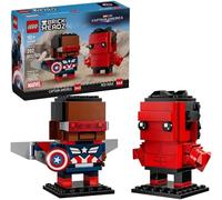 Lego Brickheadz 40668 Captain America & Red Hulk Figures Set