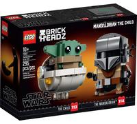LEGO BRICKHEADZ 75317 The Mandalorian & Child New Retired Mint condition