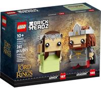 LEGO BrickHeadz 40632 Aragorn & Arwen™ Lord of the Rings - FREE POSTAGE