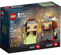 LEGO BrickHeadz 40632 Aragorn & Arwen™ Lord of the Rings - FREE POSTAGE