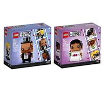 LEGO Brickheadz Bride 40383 & Groom 40384 Set (Choose Spouse Set) (Bride & Groom)