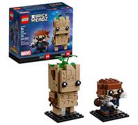 LEGO BrickHeadz Groot & Rocket Building Kit, Multicolor